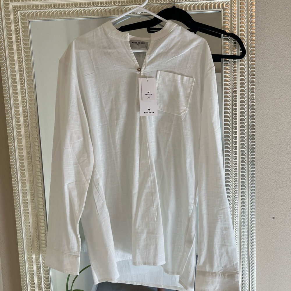 Men’s Linen Long Sleeve